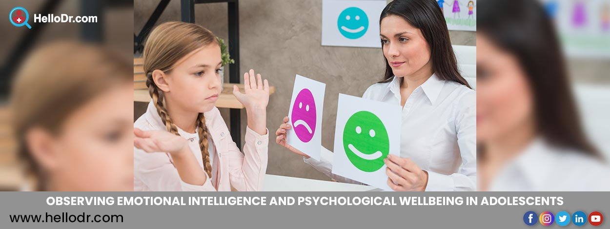 Observing Emotional Intelligence and Psychological Wellbeing in Adolescents