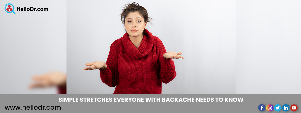 Simple Stretches Everyone with Backache Needs to Know