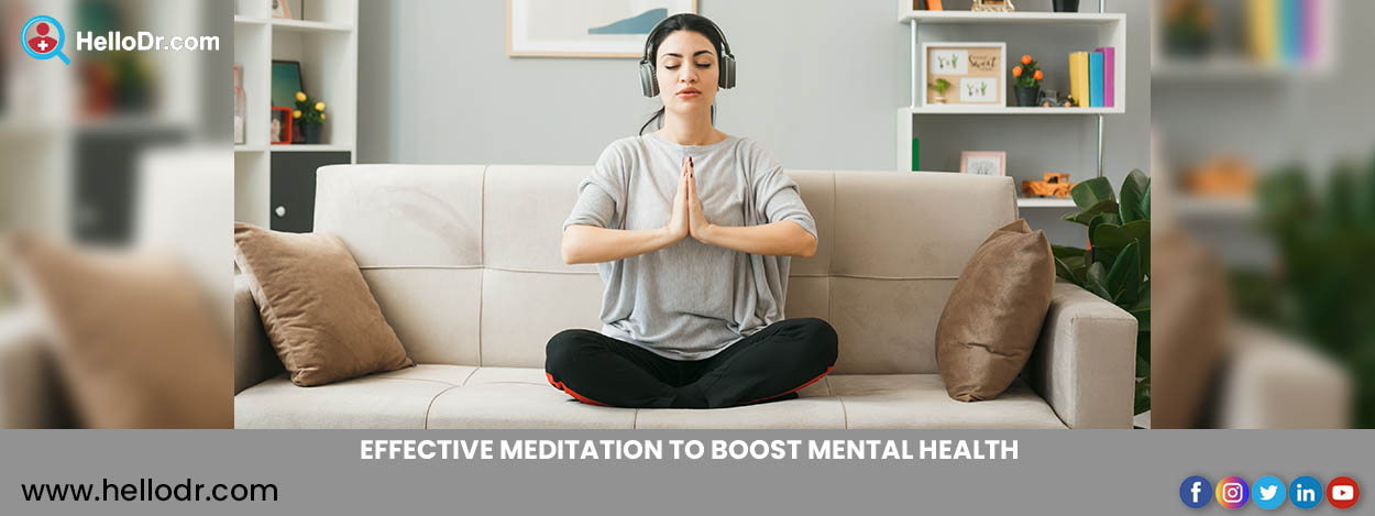 Effective Meditation to Boost Mental Health 