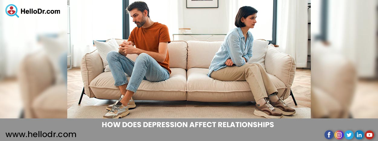 Depression affects Relationship   