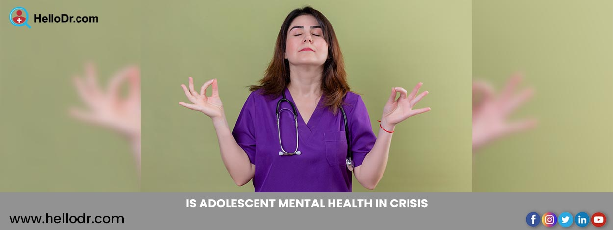 Is Adolescent Mental Health in Crisis