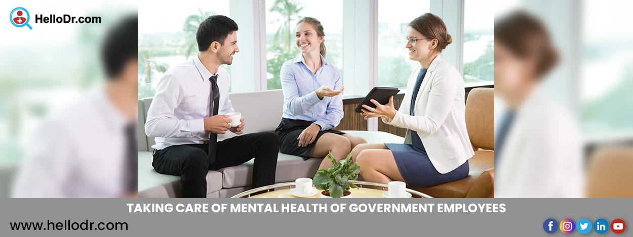 Taking Care of Mental Health of Government Employees